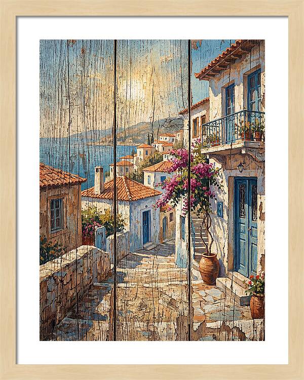 Mediterranean Coastal Village