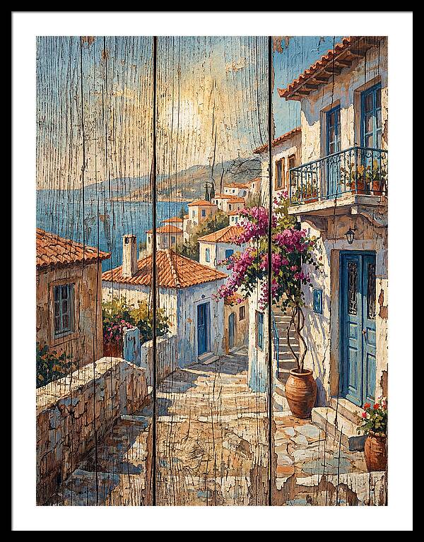 Mediterranean Coastal Village