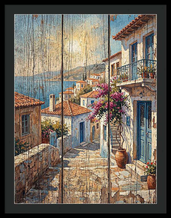 Mediterranean Coastal Village