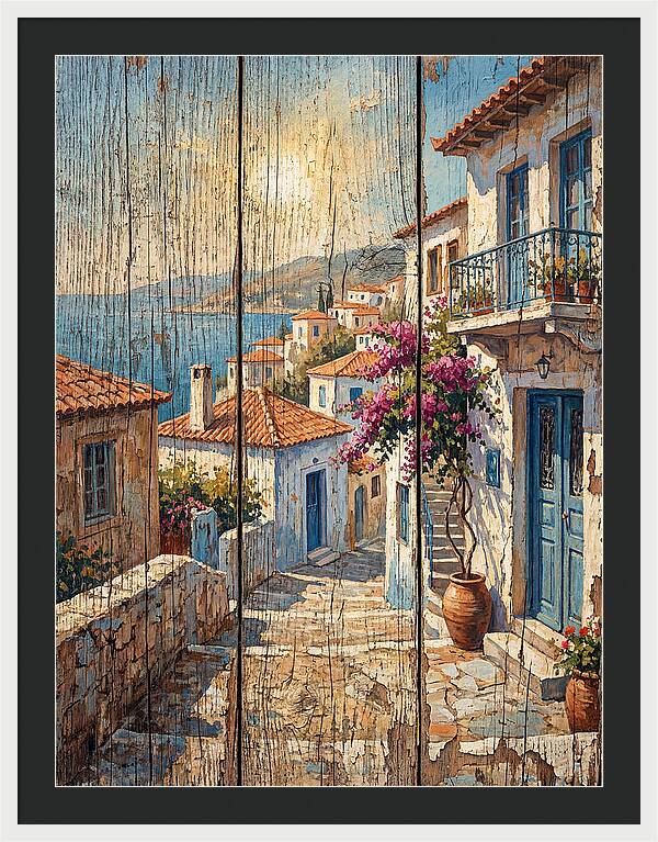 Mediterranean Coastal Village