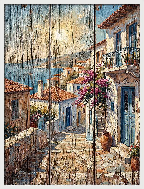 Mediterranean Coastal Village