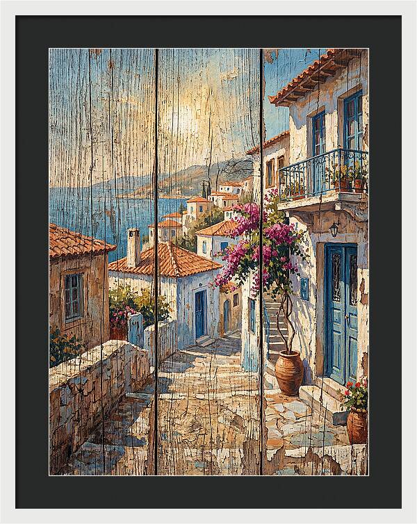 Mediterranean Coastal Village