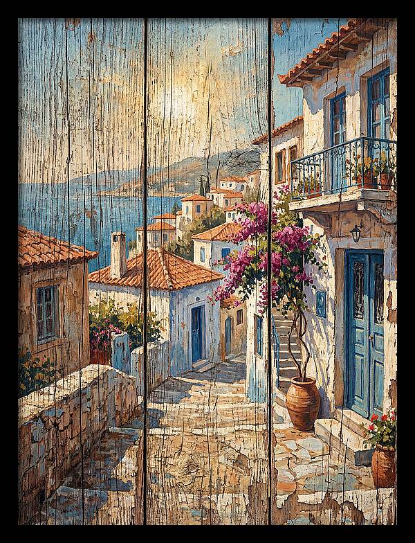 Mediterranean Coastal Village
