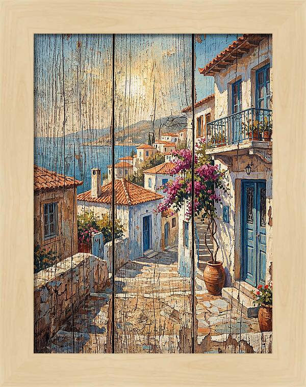 Mediterranean Coastal Village