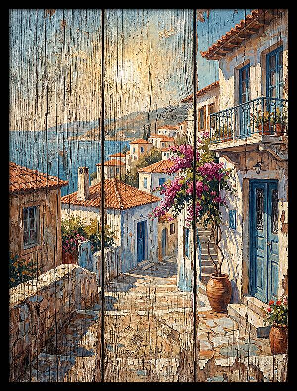 Mediterranean Coastal Village
