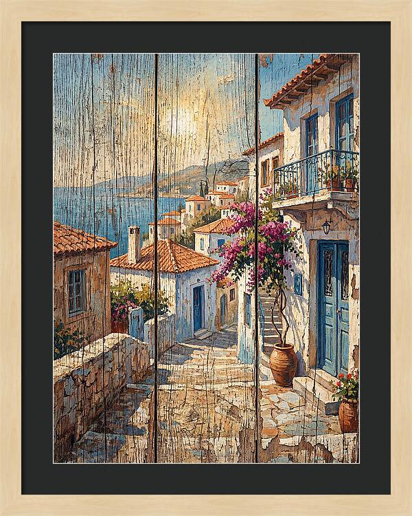 Mediterranean Coastal Village