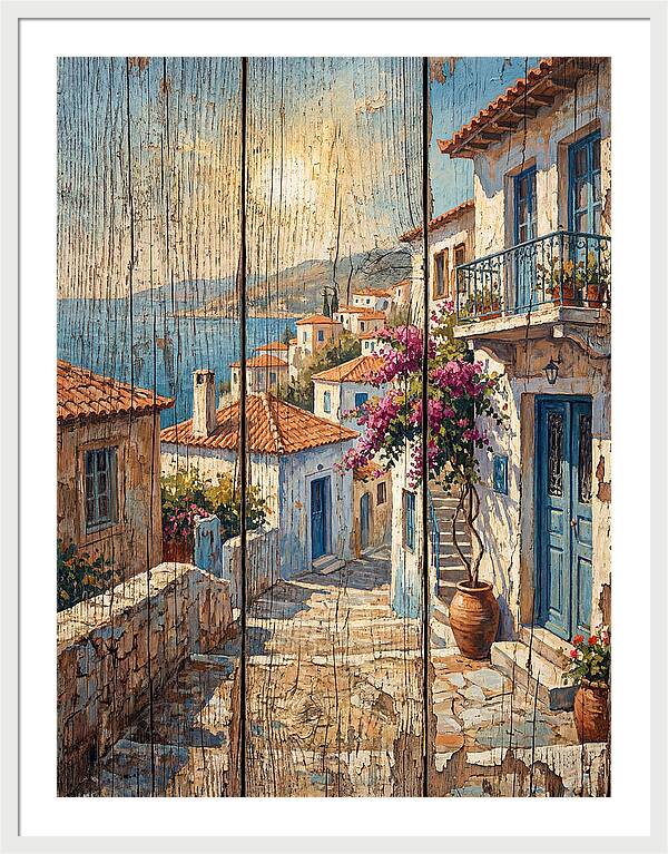 Mediterranean Coastal Village