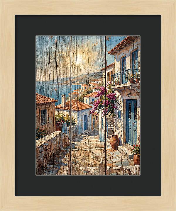 Mediterranean Coastal Village