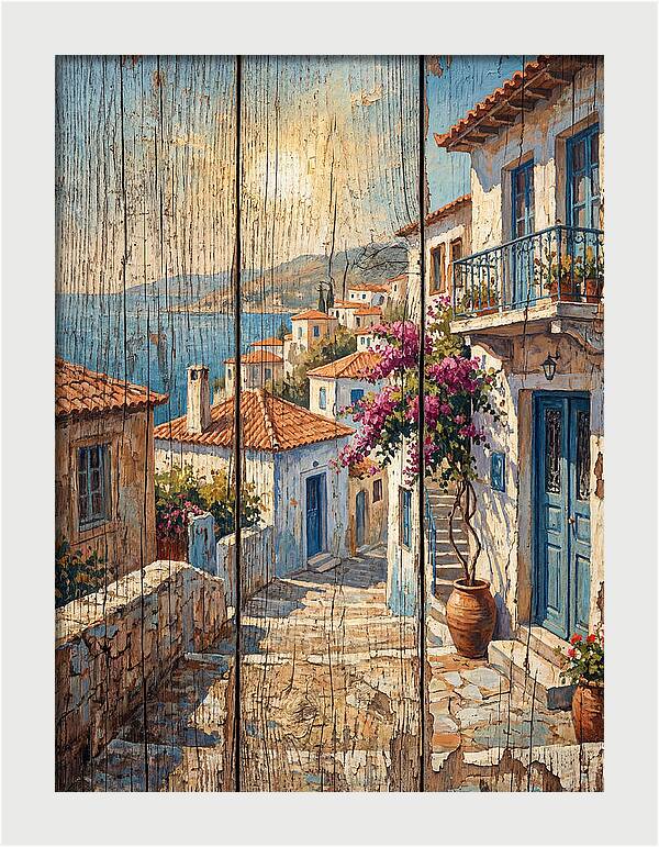 Mediterranean Coastal Village