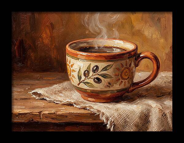 Mediterranean Coffee Serenity