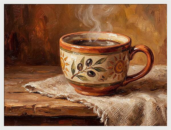 Mediterranean Coffee Serenity