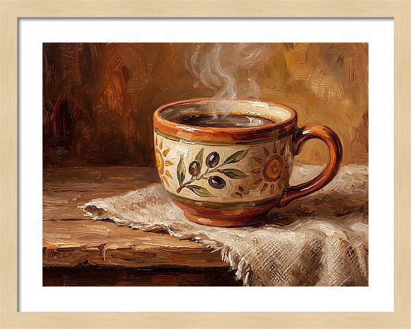 Mediterranean Coffee Serenity