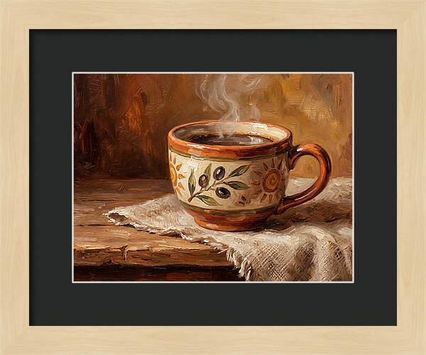 Mediterranean Coffee Serenity