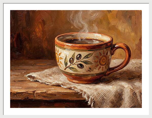 Mediterranean Coffee Serenity