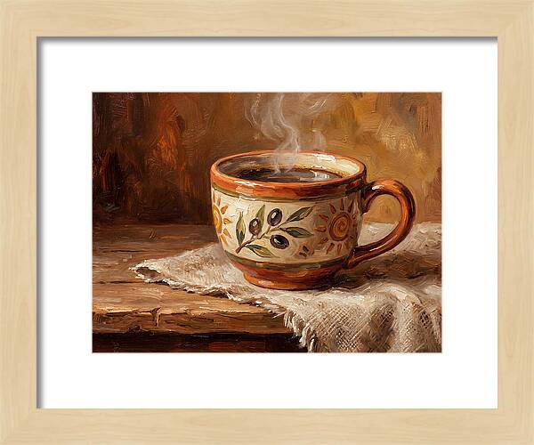 Mediterranean Coffee Serenity