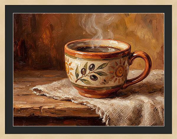 Mediterranean Coffee Serenity