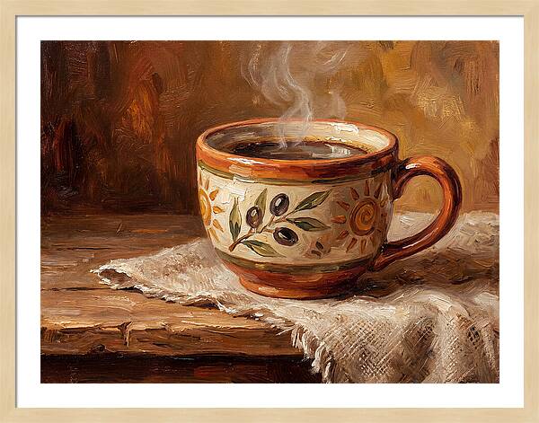 Mediterranean Coffee Serenity
