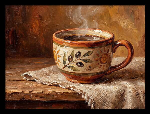 Mediterranean Coffee Serenity