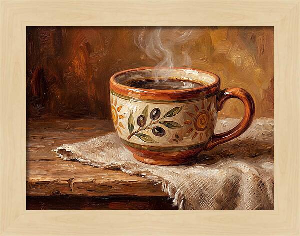 Mediterranean Coffee Serenity
