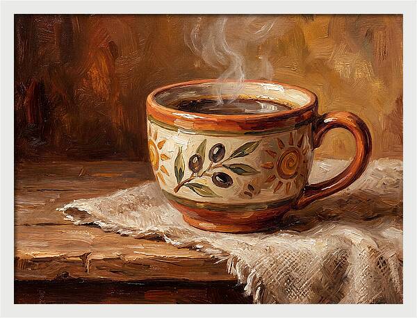 Mediterranean Coffee Serenity