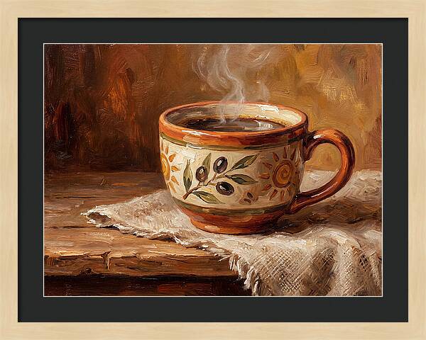 Mediterranean Coffee Serenity