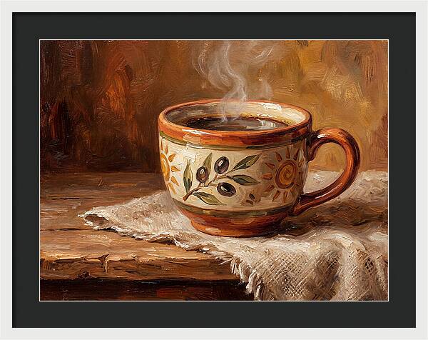 Mediterranean Coffee Serenity