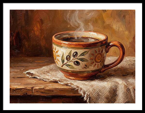 Mediterranean Coffee Serenity