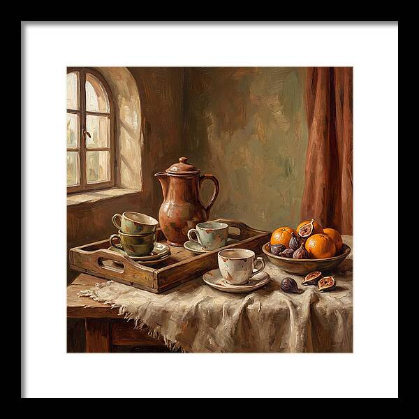 Mediterranean Coffee Still Life