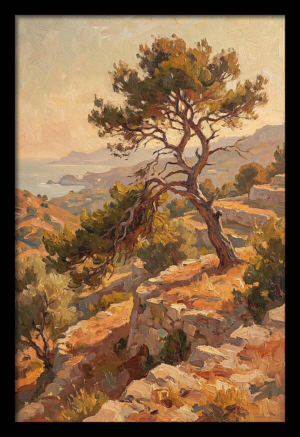 Mediterranean Conifer Serenity