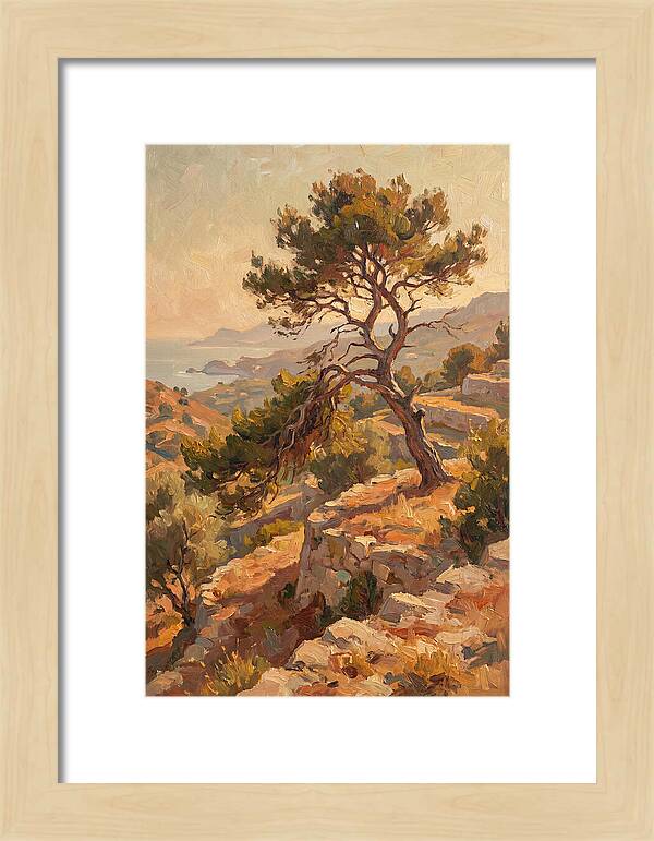 Mediterranean Conifer Serenity