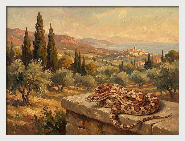 Mediterranean Corn Snake Serenity