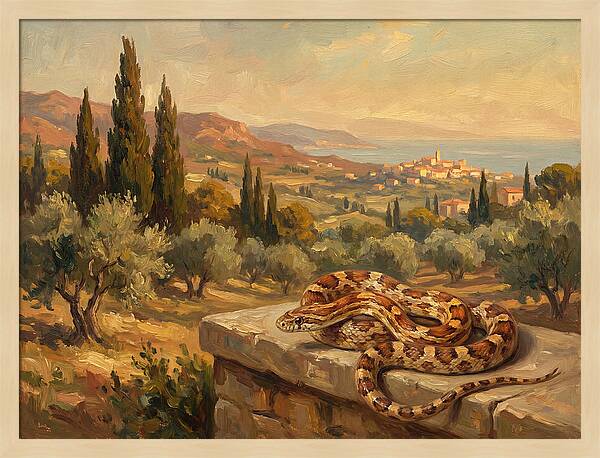 Mediterranean Corn Snake Serenity