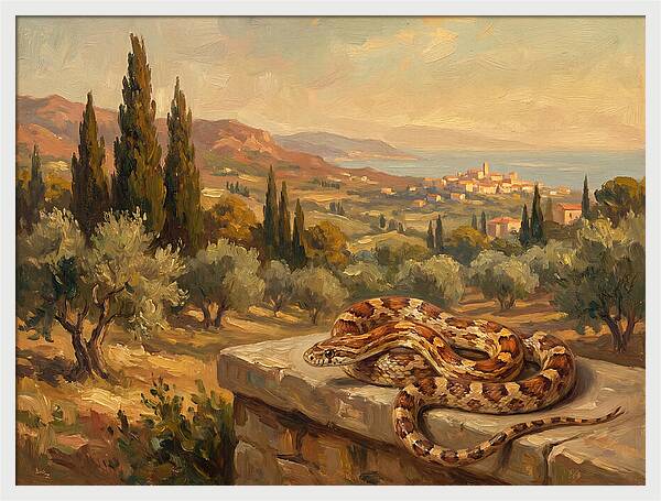 Mediterranean Corn Snake Serenity