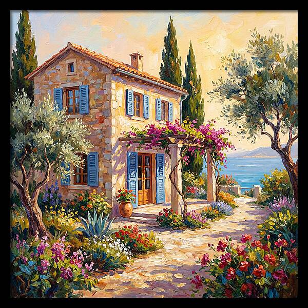 Mediterranean Cottage Serenity