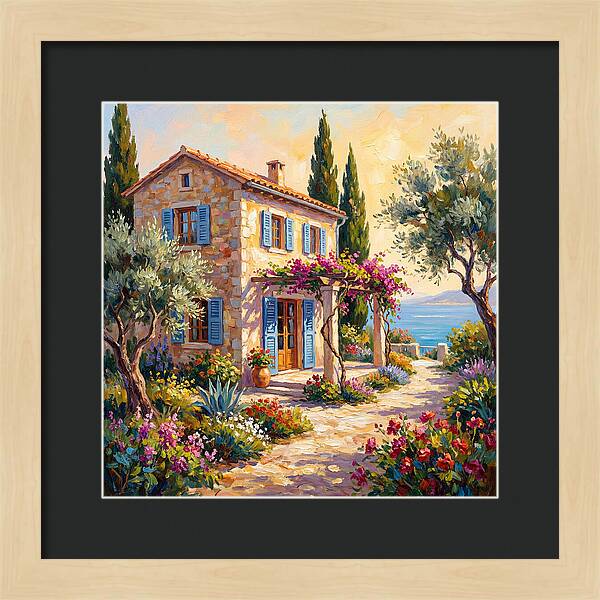 Mediterranean Cottage Serenity
