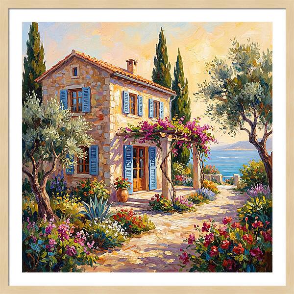 Mediterranean Cottage Serenity