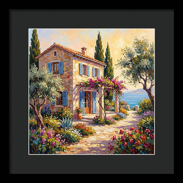Mediterranean Cottage Serenity