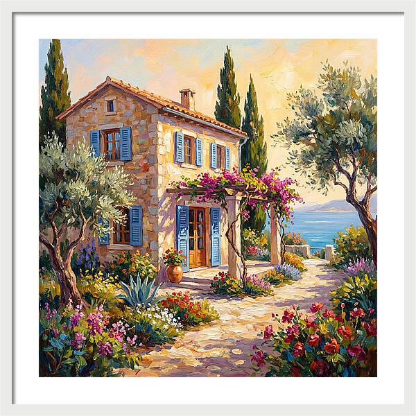 Mediterranean Cottage Serenity