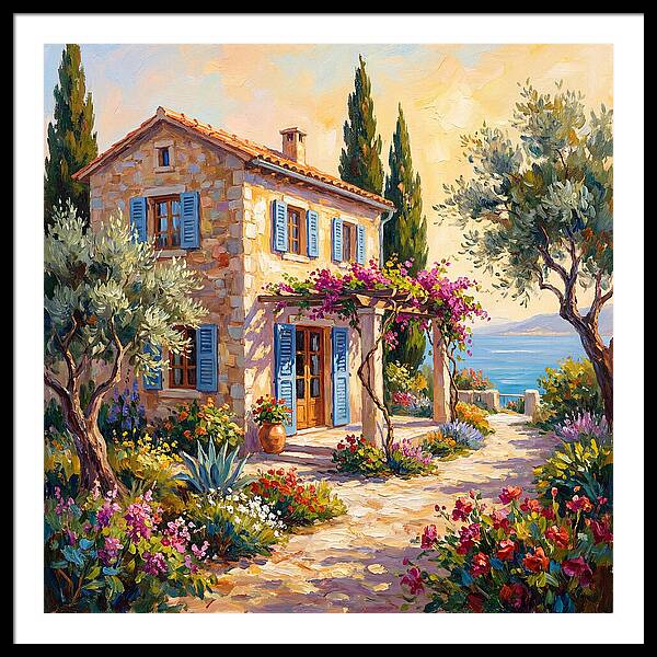 Mediterranean Cottage Serenity