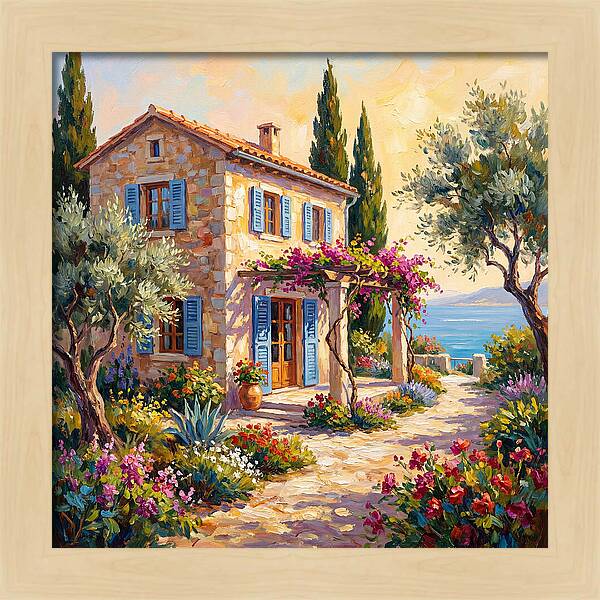 Mediterranean Cottage Serenity