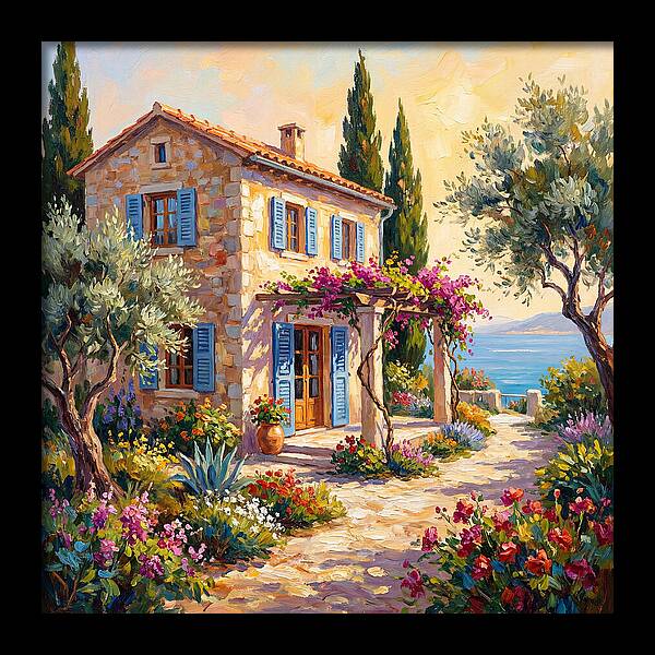 Mediterranean Cottage Serenity