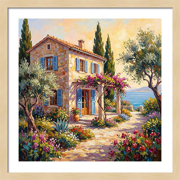 Mediterranean Cottage Serenity