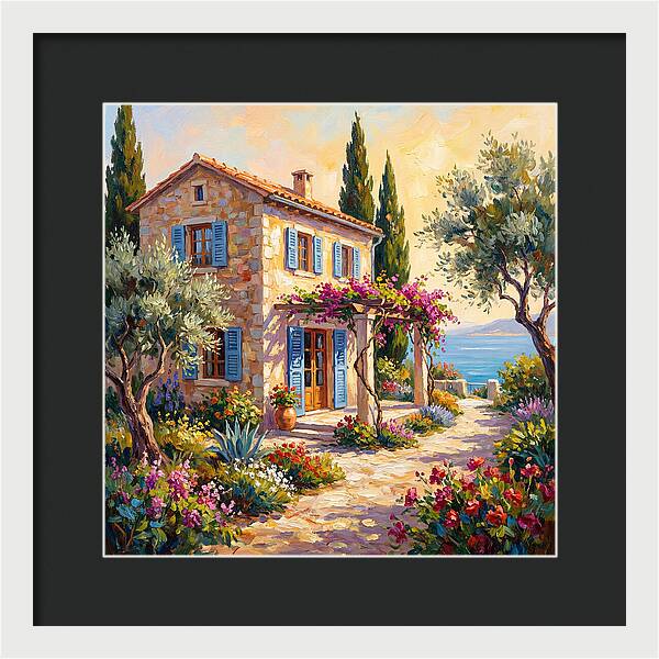Mediterranean Cottage Serenity