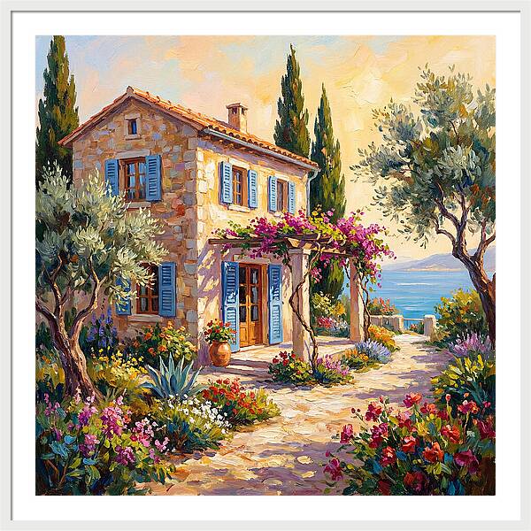 Mediterranean Cottage Serenity