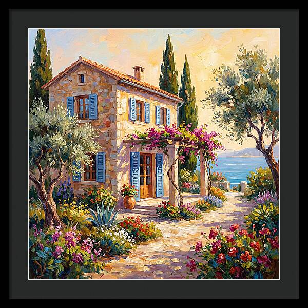 Mediterranean Cottage Serenity