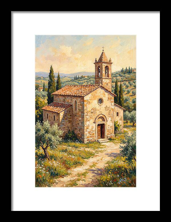Mediterranean Country Church