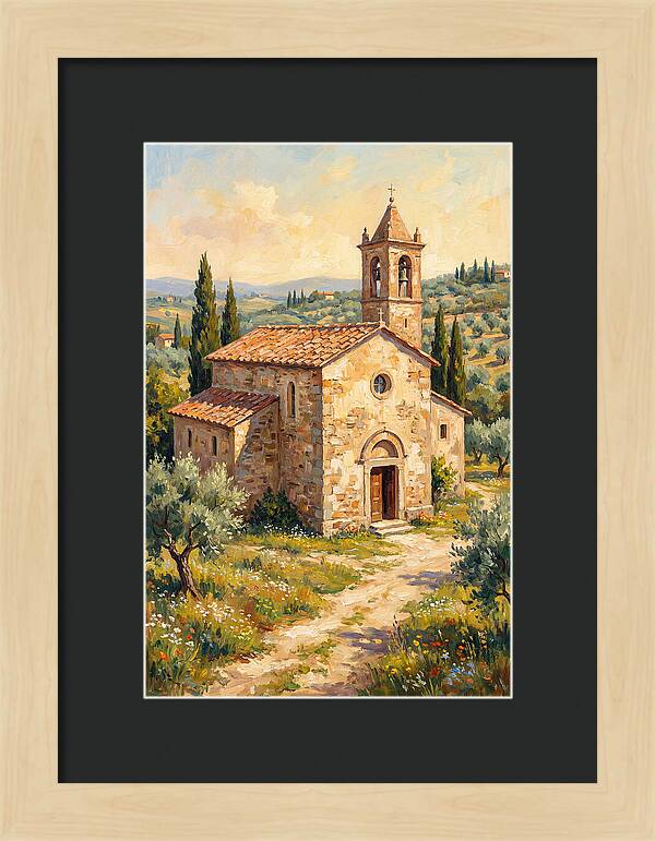Mediterranean Country Church