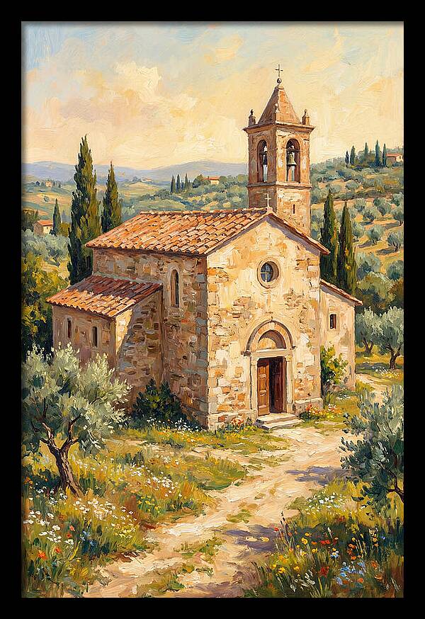 Mediterranean Country Church