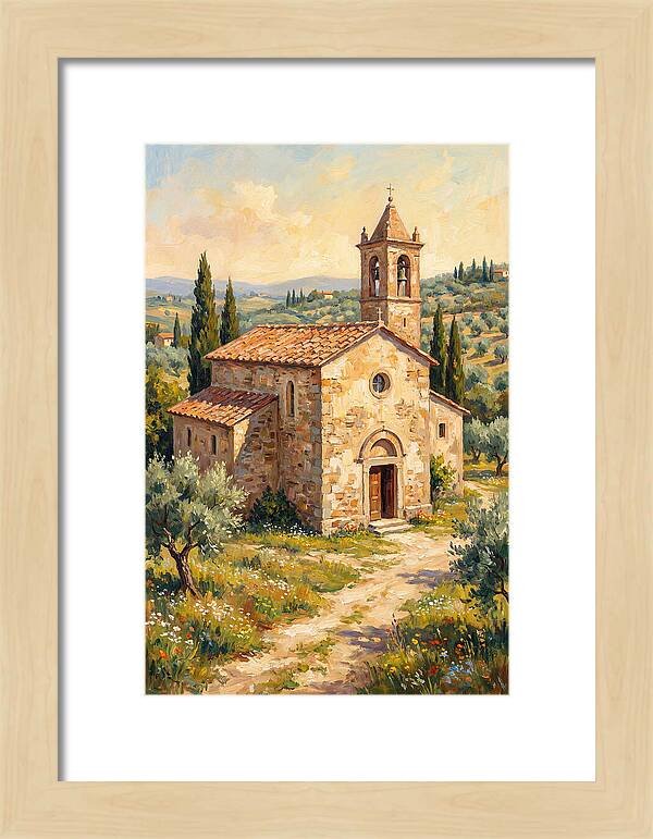 Mediterranean Country Church