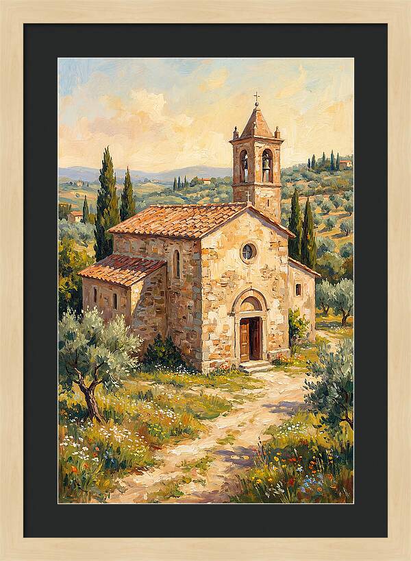 Mediterranean Country Church
